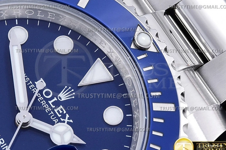 0427 Sporty ROLSUB0338 – Submariner 116619LB 904L SS SS Blue VSF VS 1042